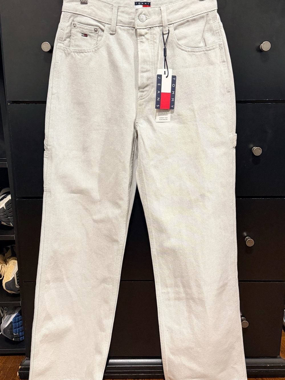 Tommy Hilfiger Cream/Tan Denim Pants